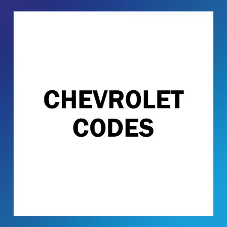 Picture for category Chevrolet Codes