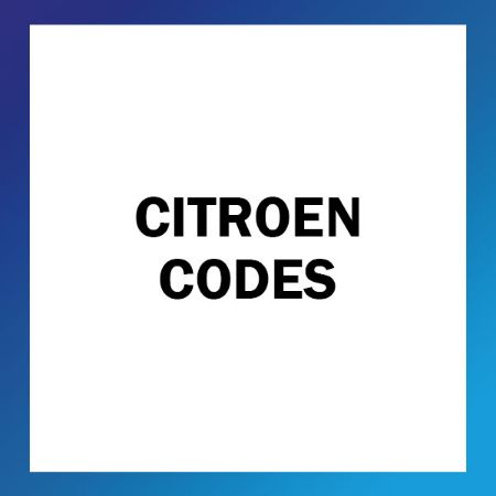 Picture for category Citroen Codes