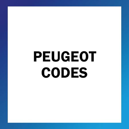 Picture for category Peugeot Codes