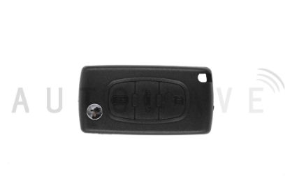 Picture of Peugeot/Citroen/Fiat 3 Button Remote ASK HU83