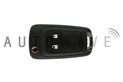 Picture of Vauxhall/Opel/Chevrolet 2 Button Flip Remote HU100