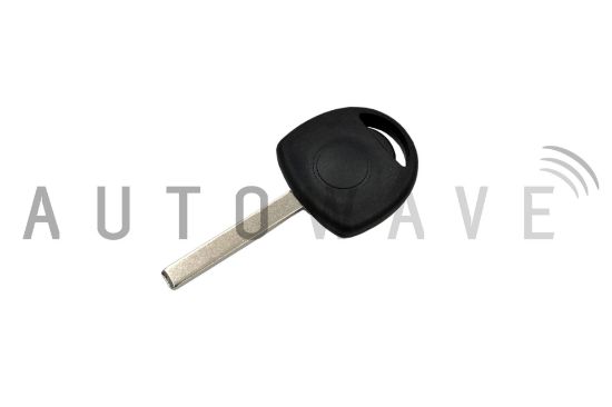 Picture of Vauxhall/Opel Black Manual Transponder Case HU100 Blade