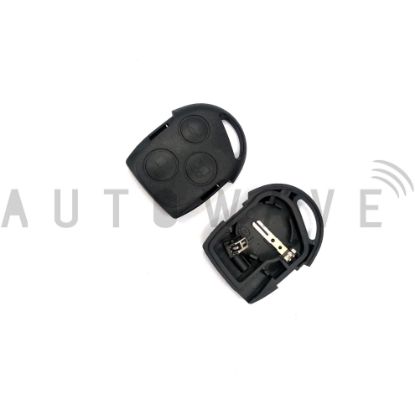 Picture of Ford 3 Button Remote Case with Battery Terminals