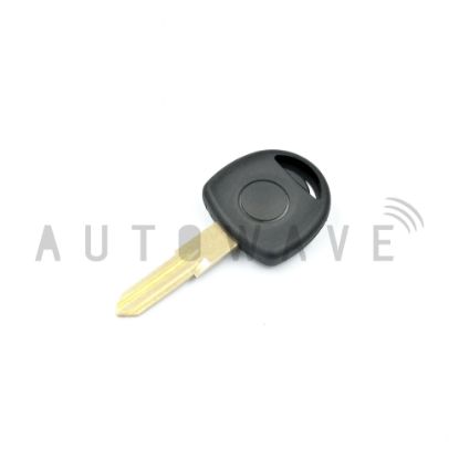 Picture of Vauxhall/Opel Black Manual Transponder Case with HU46 Blade