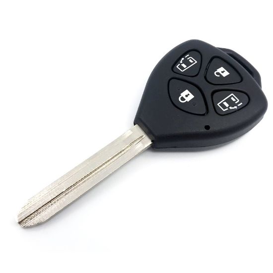Picture of Silca Toyota 4 Button Remote Case with TOY43 Blade