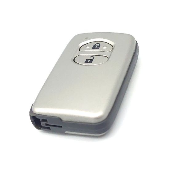 Picture of RAV Toyota 2 Button Smart Remote Case Silver