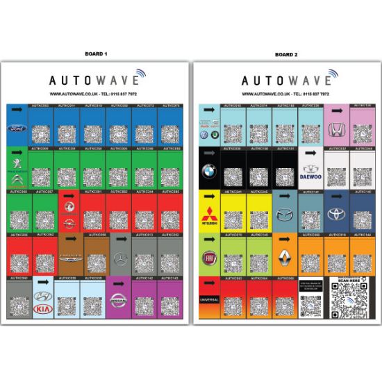 Picture of Top 50 Remote Case & Key Blank Key Board - Blank