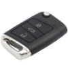 Picture of Volkswagen/Seat/Skoda 3 Button MQB Flip Remote HU66