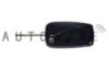 Picture of Fiat 2 Button Remote Control Flip Key (Delphi System)