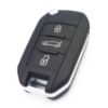 Picture of Genuine Citroen 3 Button Flip ID46