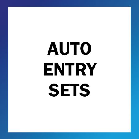 Picture for category Auto Entry Sets