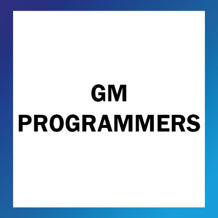 Picture for category GM Programmers